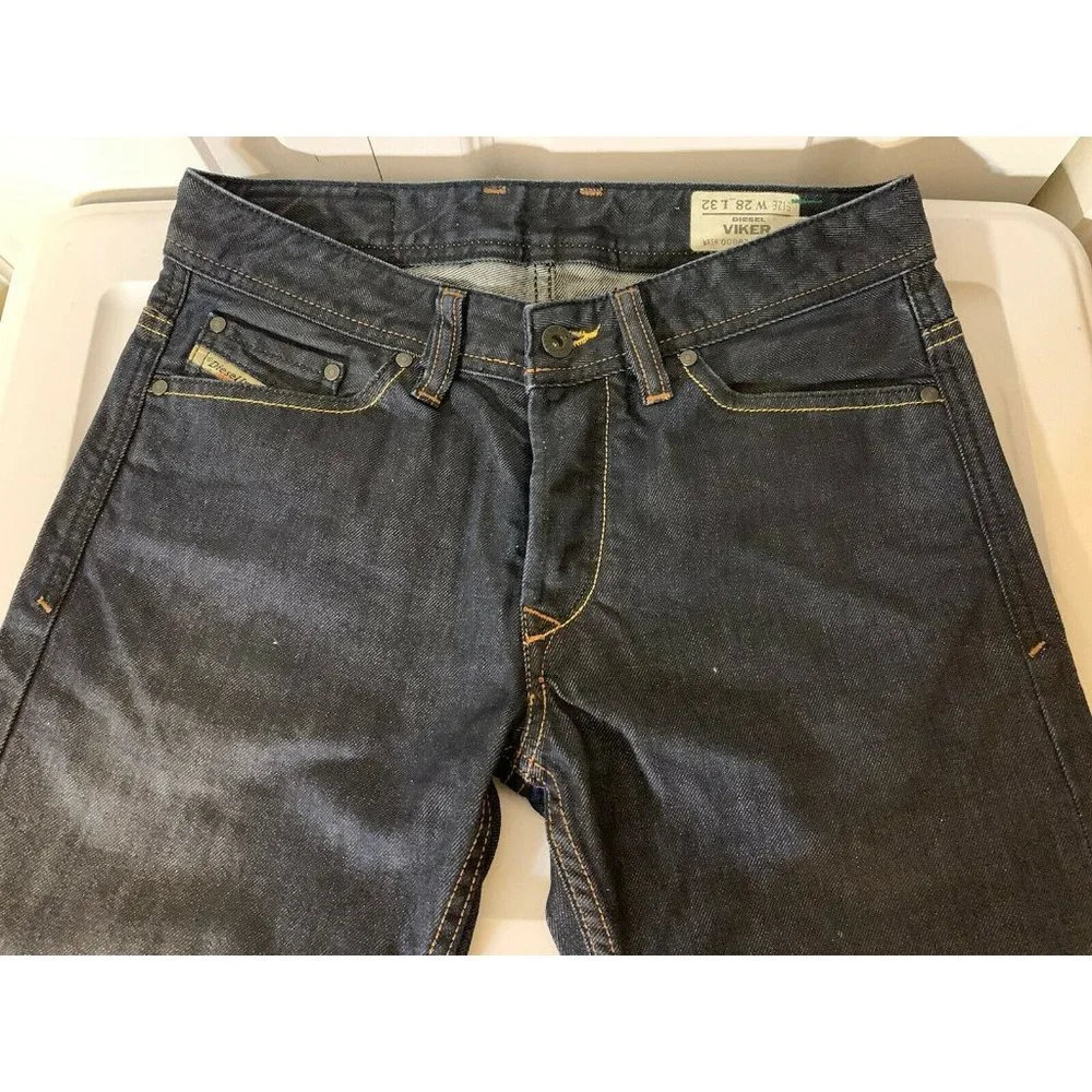 Diesel Jeans Viker 0088Z Bootcut Blue Mens Size 28 x‎ 32  Made in Italy
